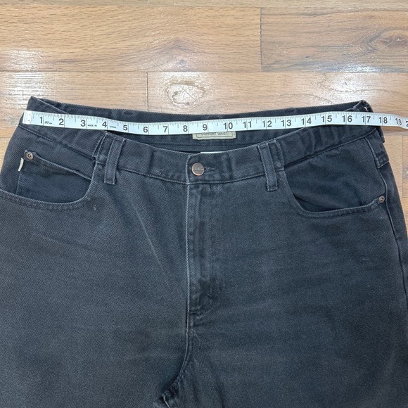 Men’s LL Bean Comfort Waist‎ Black Jeans 36X30 - Picture 3 of 10